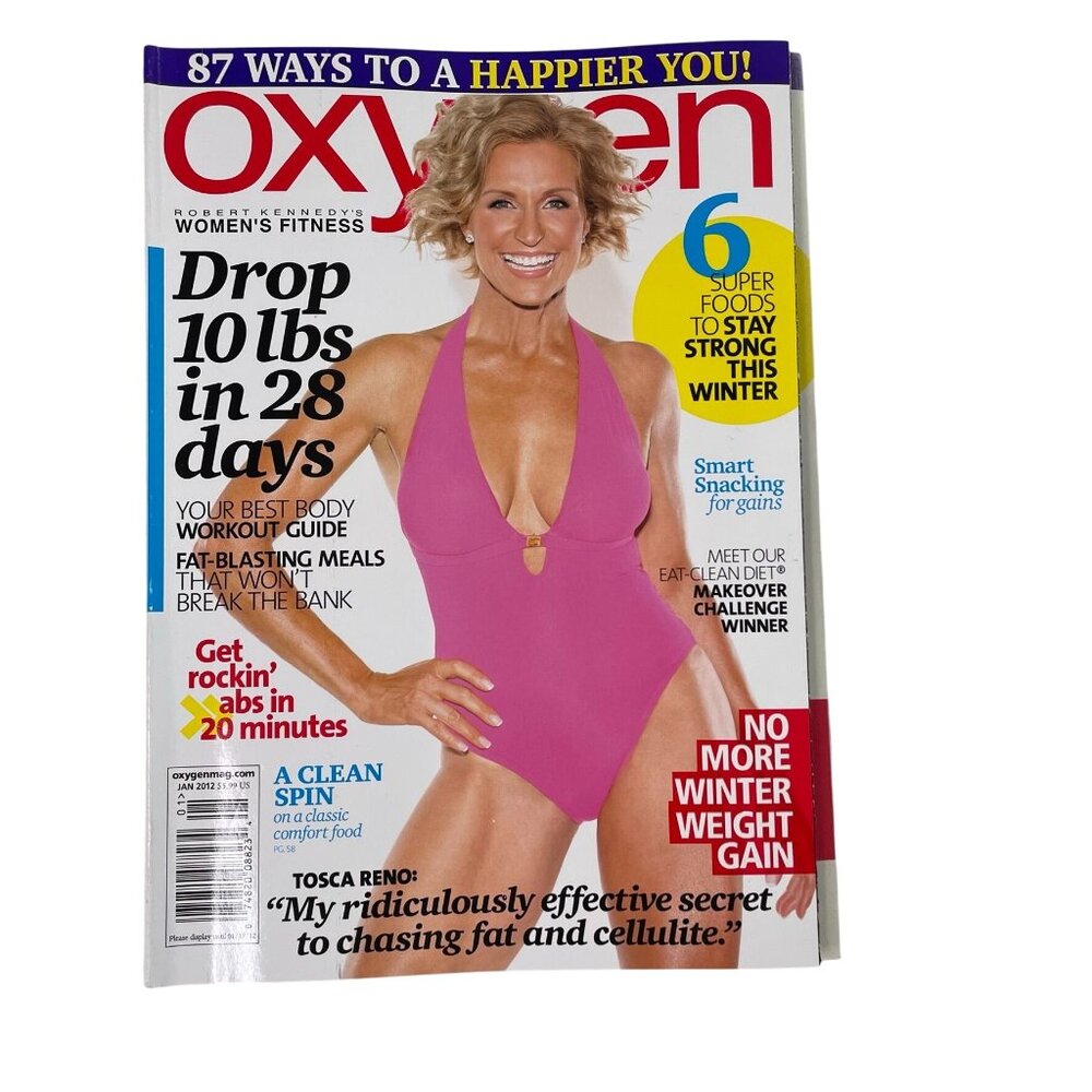 Oxygen Fitness Magazine u Jan 2012 Tosca Reno Vol 15 Is 1 Bodybuilding
